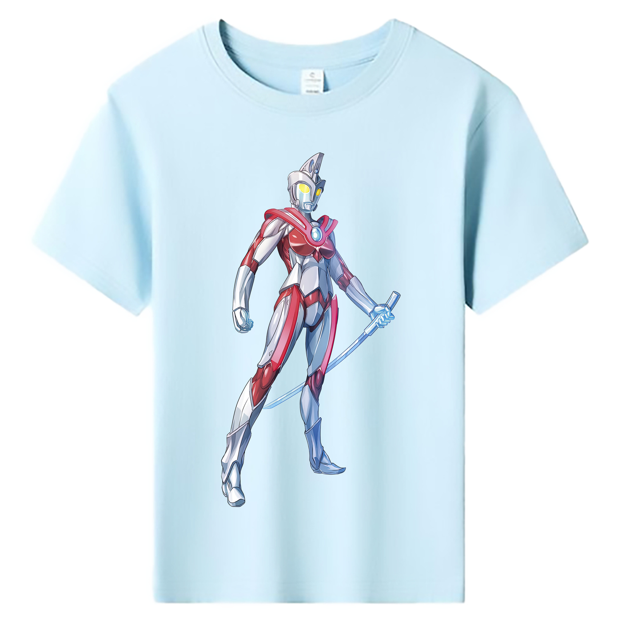 （画像用） ウルトラマン Ultraman 綿100％キッズTシャツ（フロントプリント）